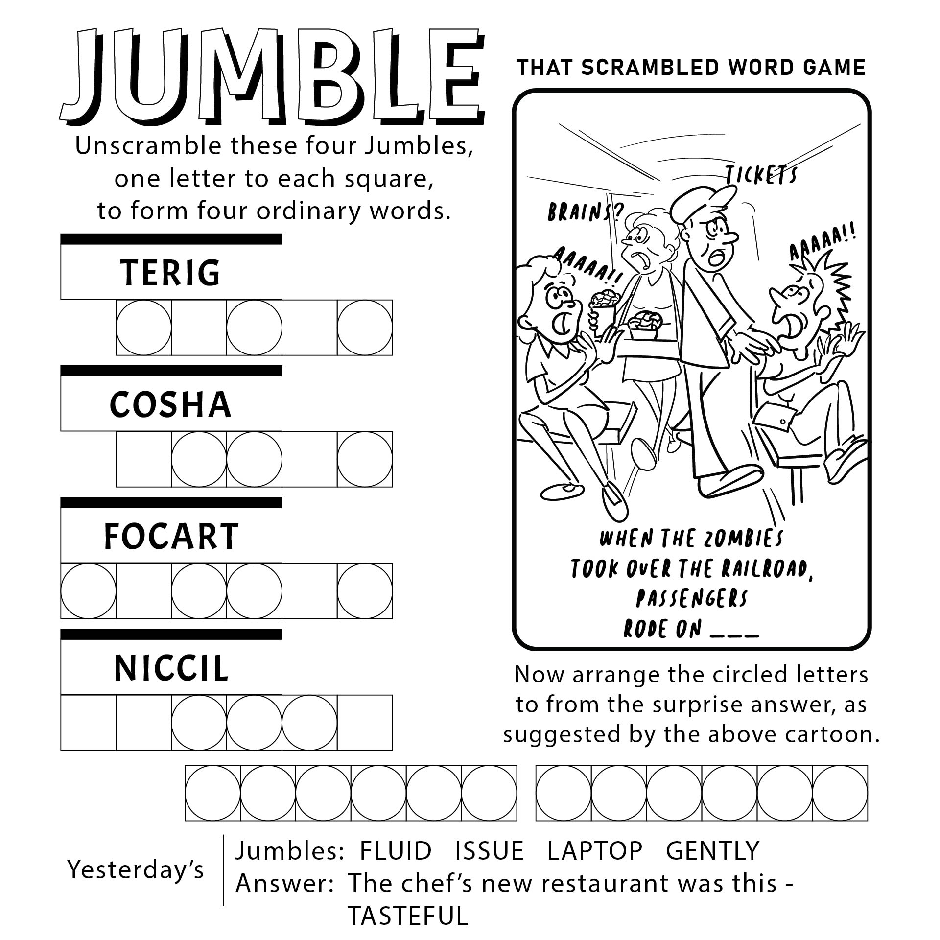 10 Best Free Printable Jumble Word Puzzles Printablee