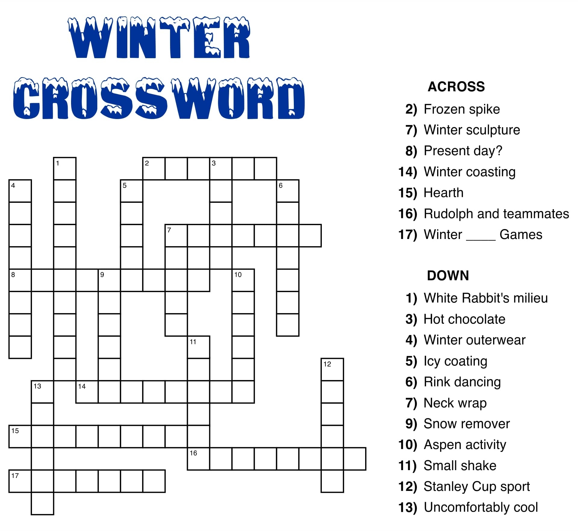 Easy Printable Puzzles For Adults Printable JD