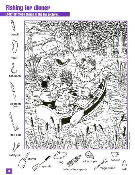 Free Printable Hidden Picture Puzzles For Kids 876 Hidden Pictures 