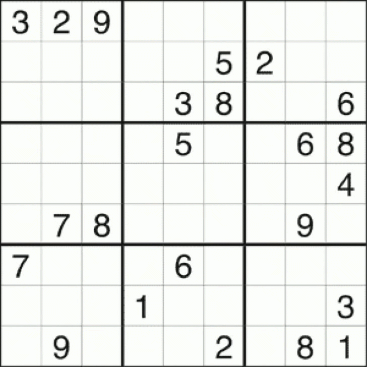 Free Printable Sudoku Puzzles Livewire Lyana Printable Sudoku