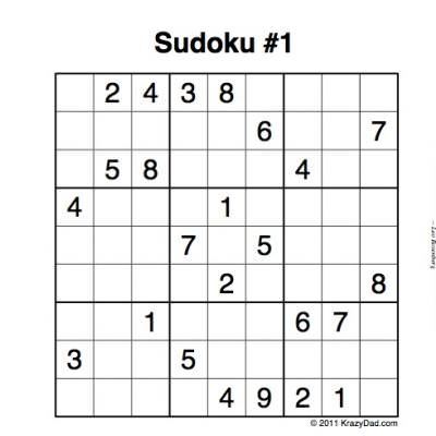 Free Printable Sudoku Puzzles Tip Junkie