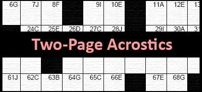 Printable Acrostic Puzzles