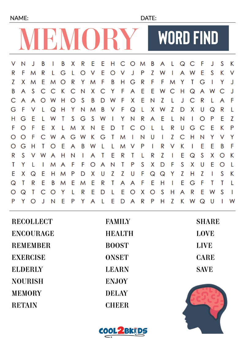 Printable Hard Word Search Cool2bKids