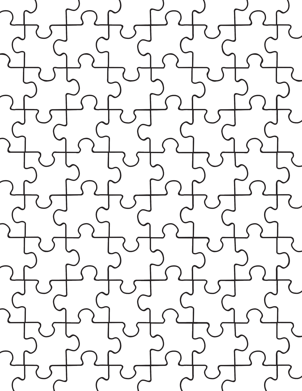 Printable Puzzle Pieces Template LoveToKnow