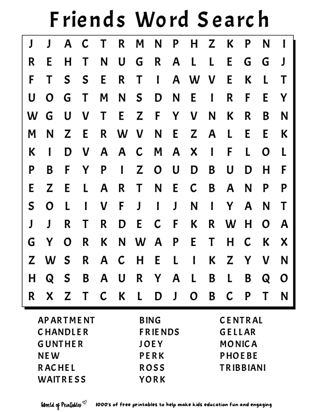 Printable Word Search World Of Printables Printable Word Search World Of Printables