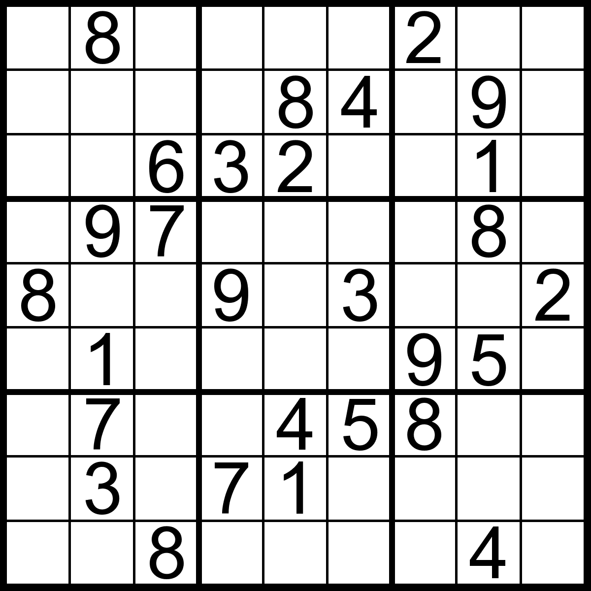 100 Free Printable Sudoku Puzzles Donroad