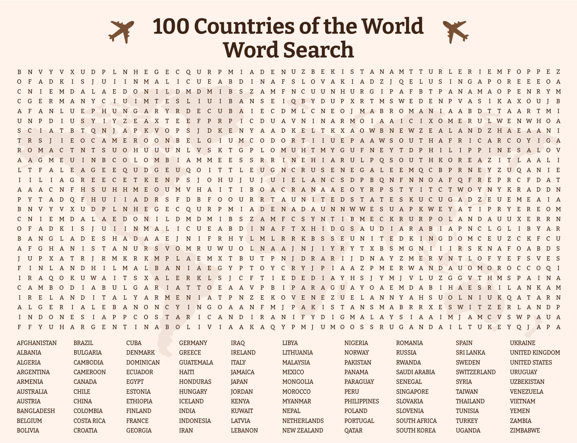 100 Word Word Searches 20 Free PDF Printables Printablee