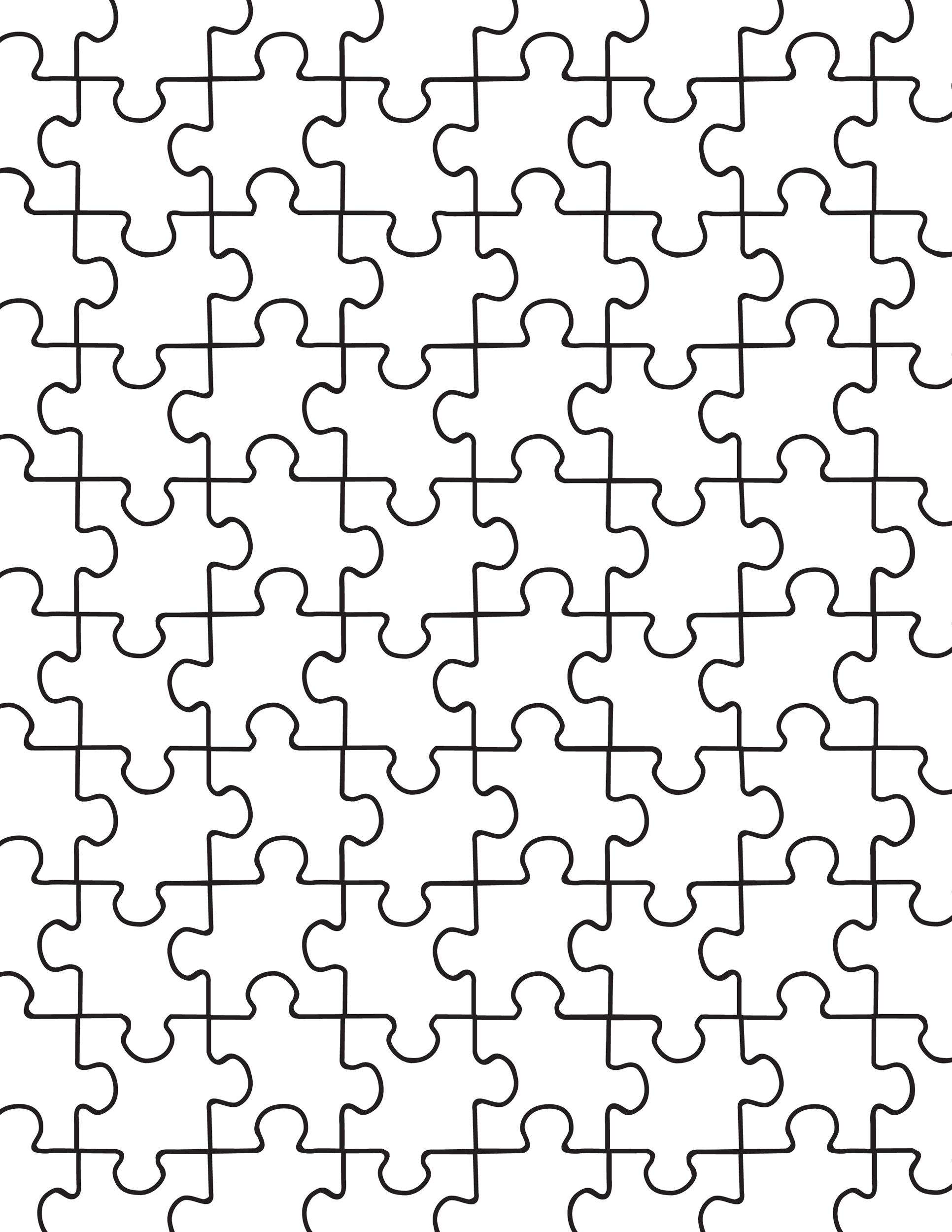 19 Printable Puzzle Piece Templates TemplateLab Worksheets Library