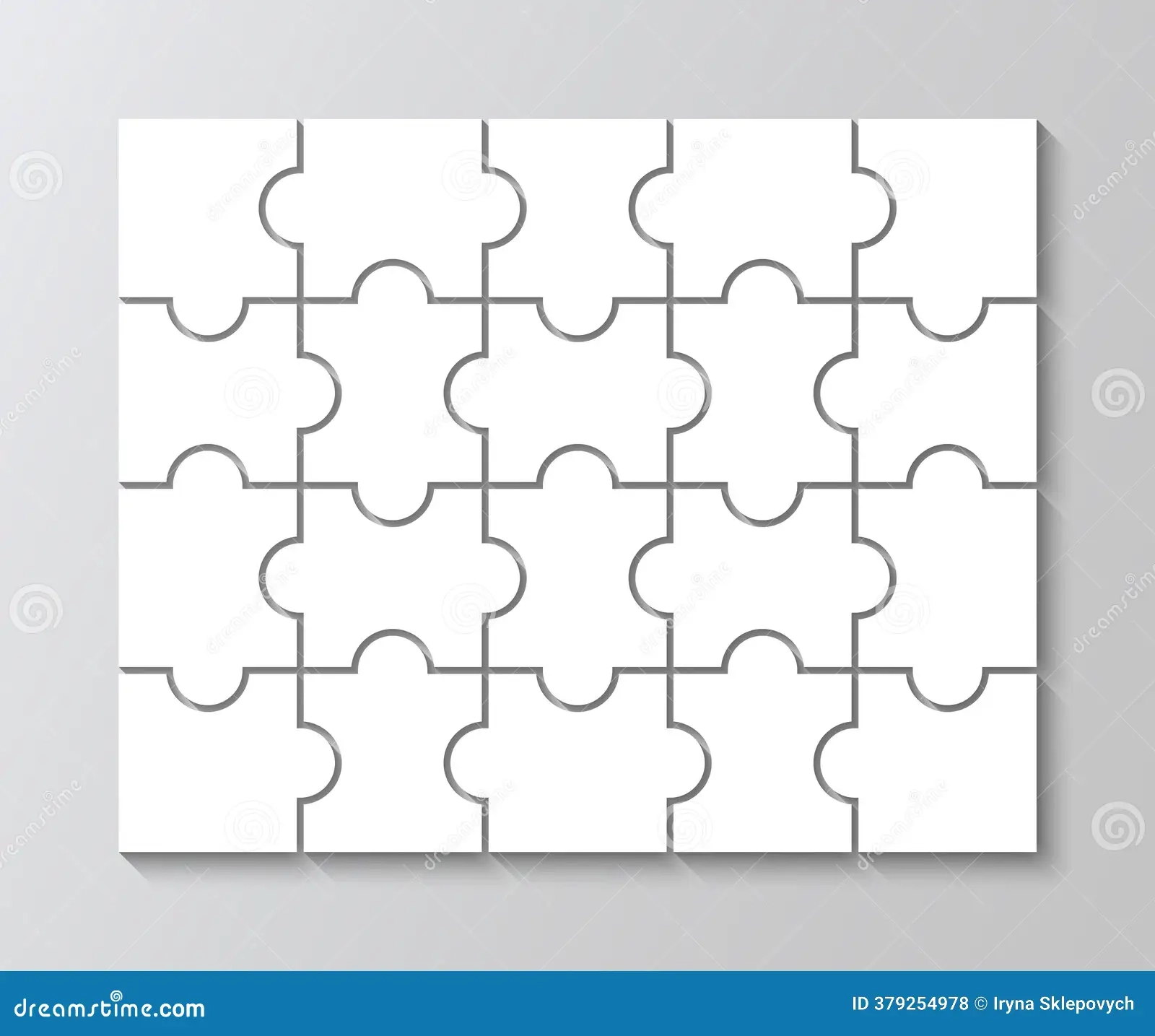 20 Puzzle Blank Template Stock Illustrations 28 20 Puzzle Blank Template Stock Illustrations Vectors Clipart Dreamstime