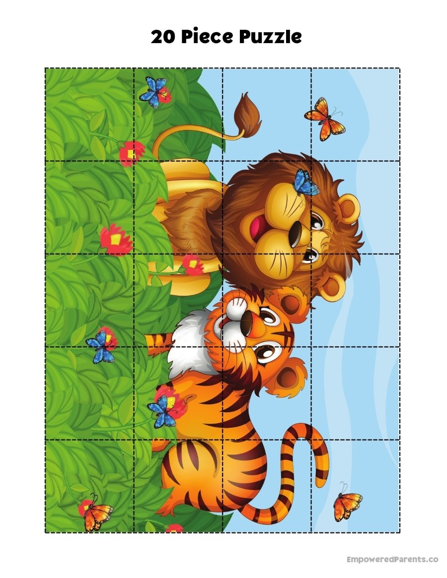 28 Printable Puzzles For Toddlers And Preschoolers PDF Worksheets Library