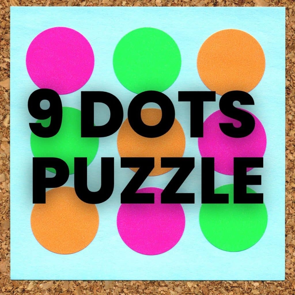 9 Dots Puzzle Math Love