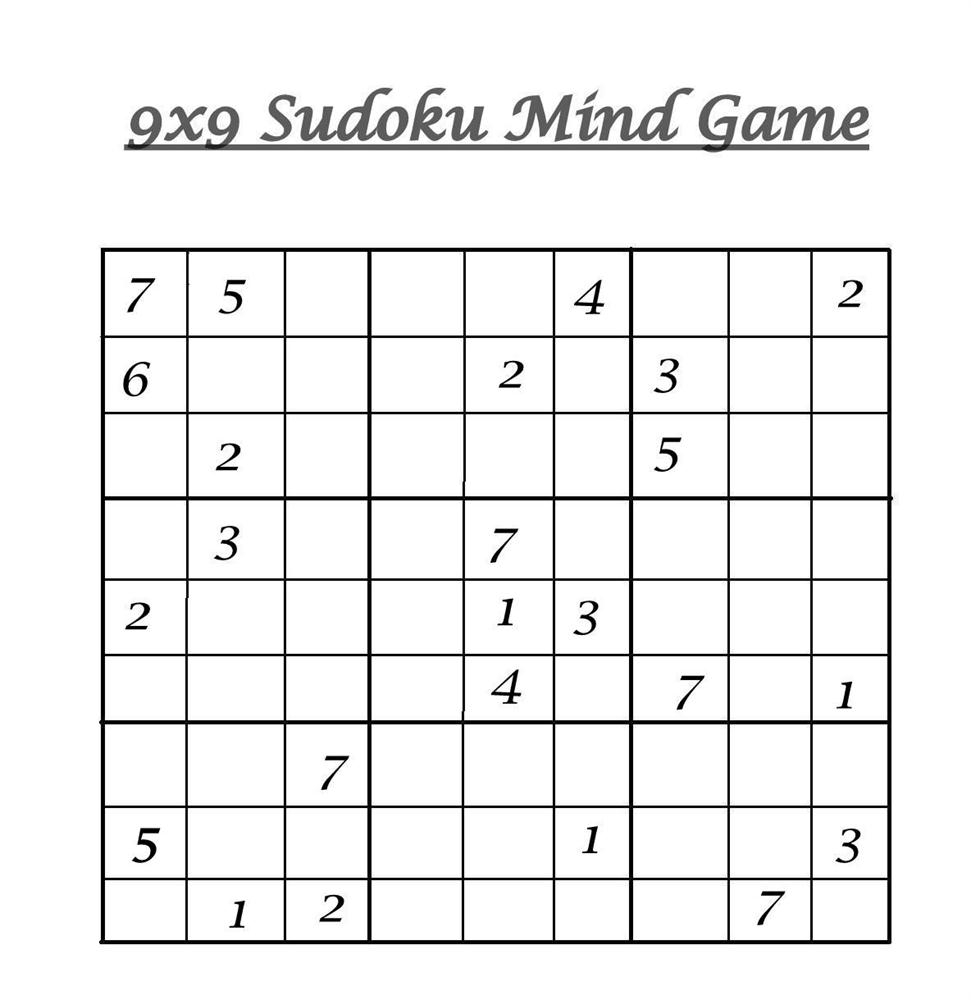 9x9 Sudoku 9 9x9 Sudoku 9