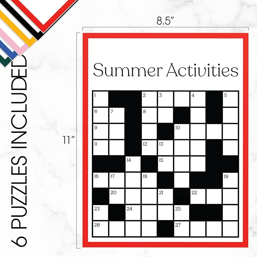 Amazon Keeping Busy Crossword Large Print Adult Puzzle 6 Reusable Sheets Clue Guides Marker Dementia Activities For Seniors Alzheimers Activities For Dementia Patients Best Gifts For Dementia Patients