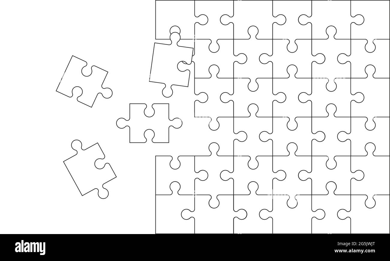 Blank Puzzle Pieces Stock Vector Images Alamy Blank Puzzle Pieces Stock Vector Images Alamy