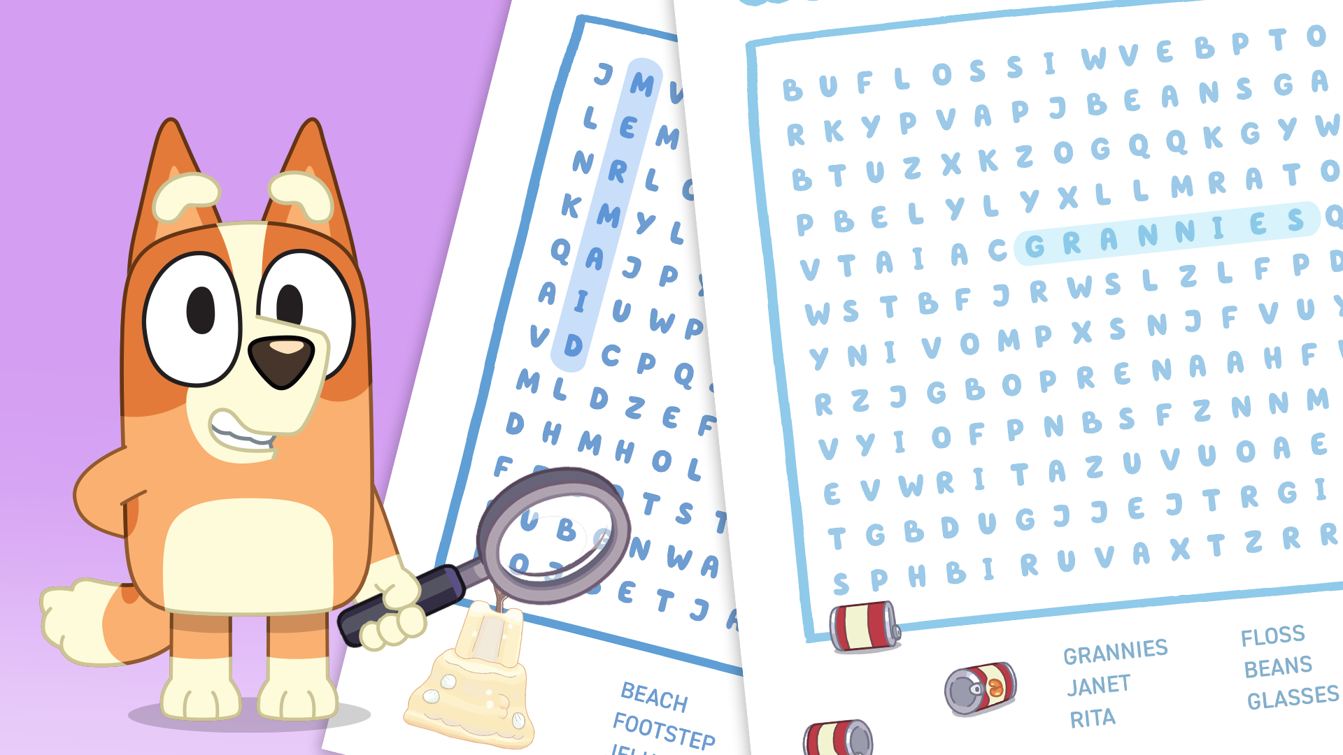Bluey Word Searches Bluey Official Website