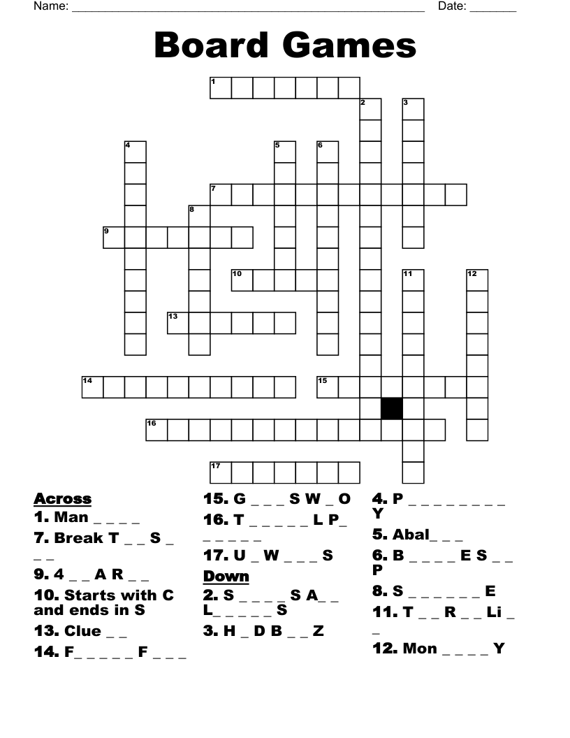 Board Games Word Search WordMint Board Games Word Search WordMint
