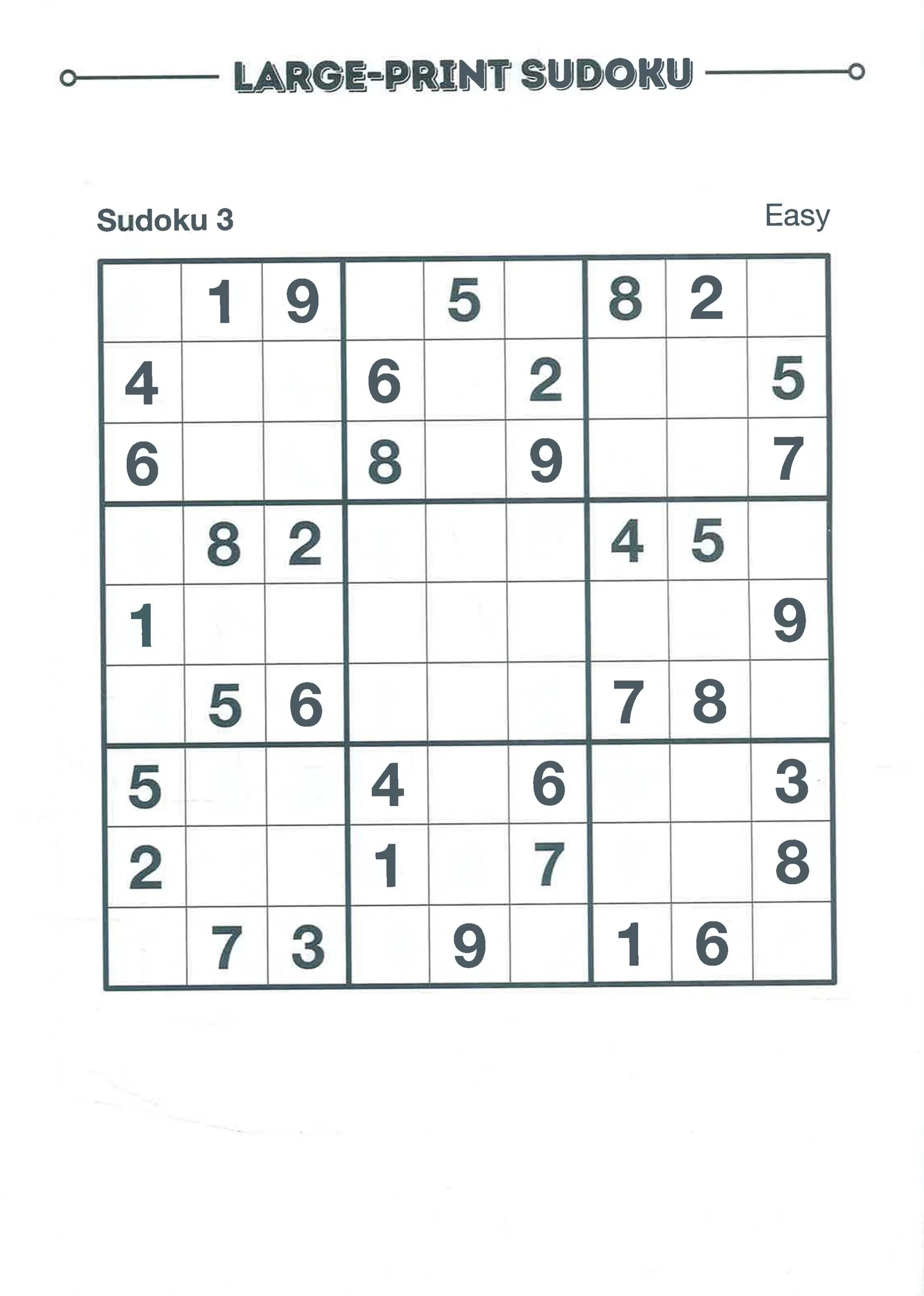 Brain Boosters Sudoku Large Print Edition BookXcess