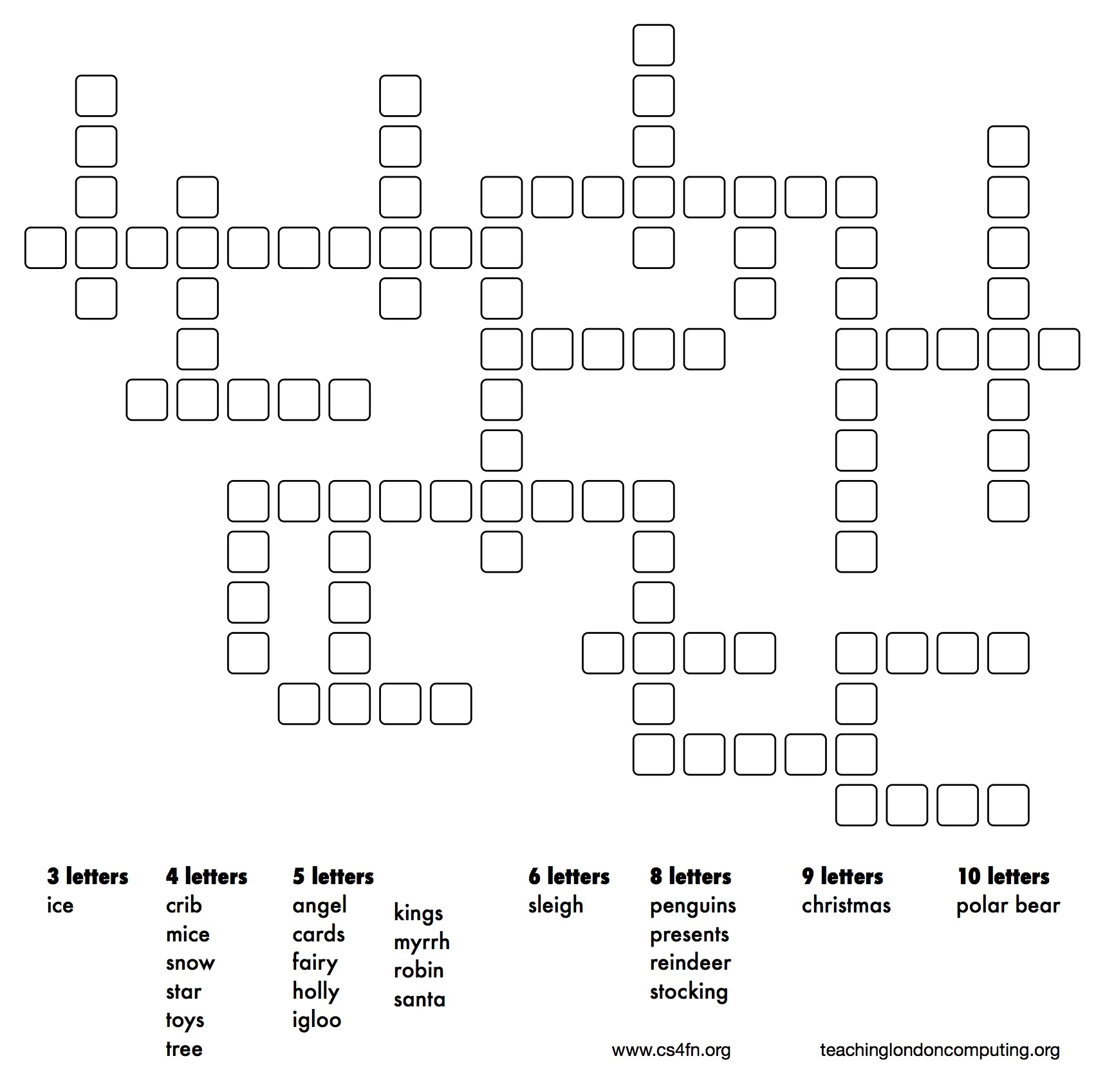 Christmas Kriss Kross A Bit Of Cs4fn