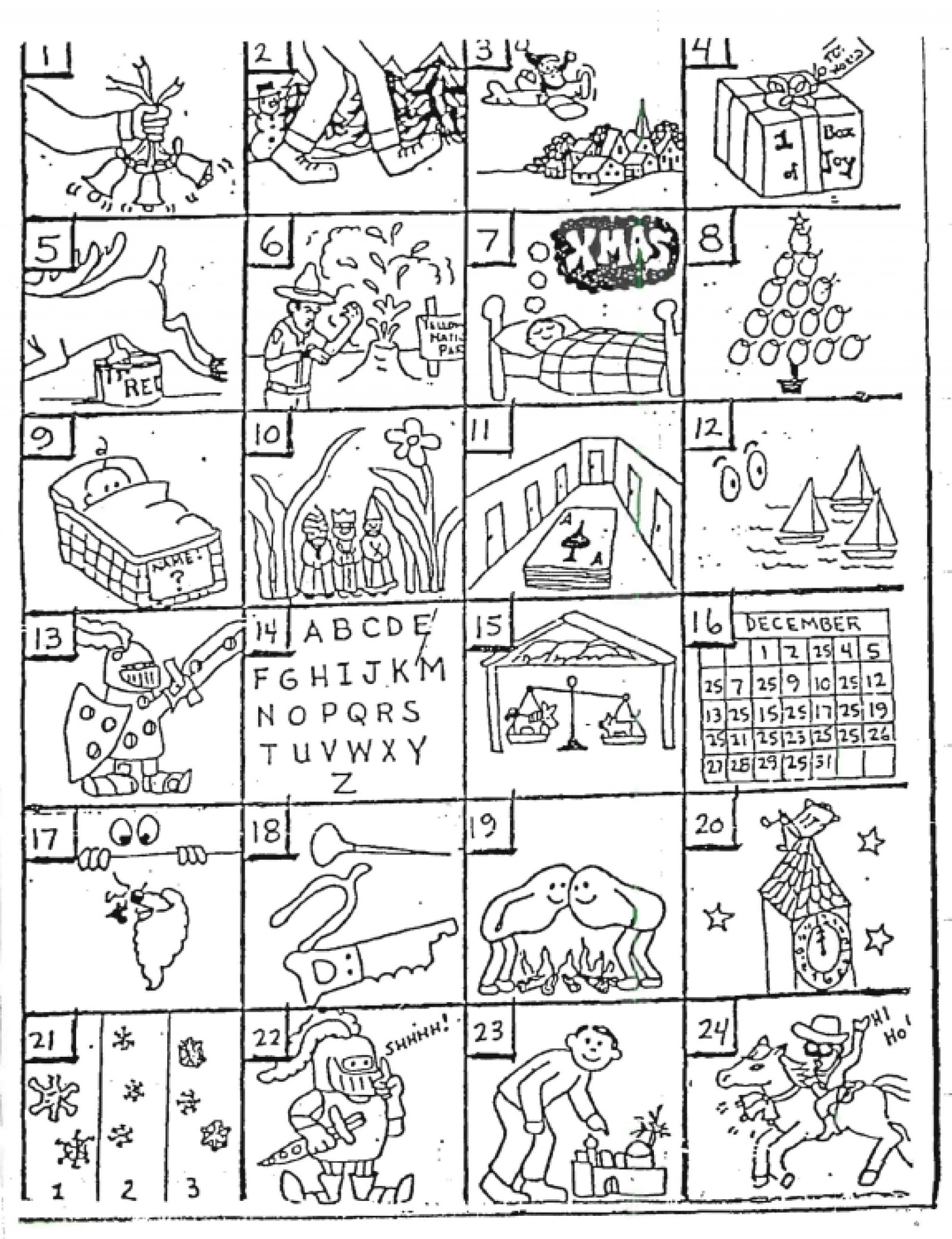 Christmas Rebus Puzzles printable With Answers LoveToTeach