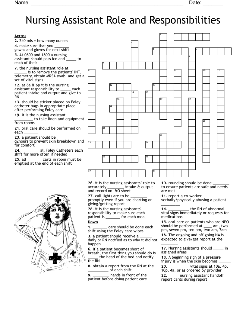 CNA Crossword WordMint