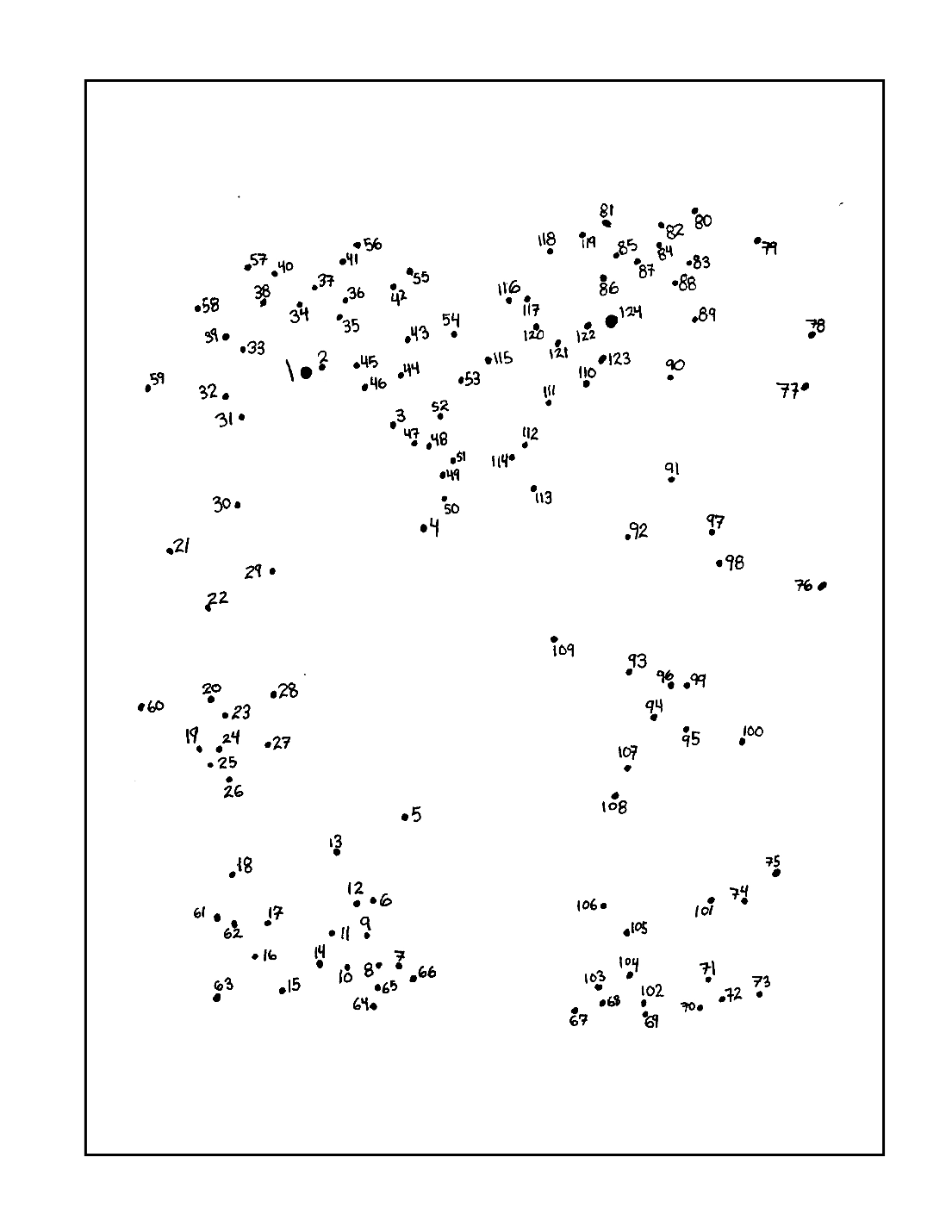 Connect The Dots Extreme Printable Printable Study Planner
