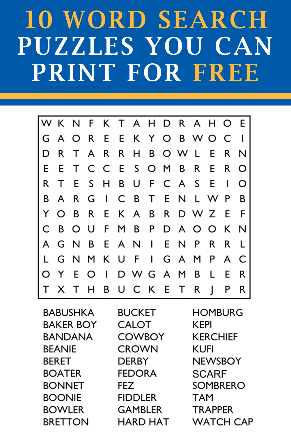 Crossword Puzzle Books For Adults Large Print Word Search Printable Free Printable Word Searches Brain Games For Seniors