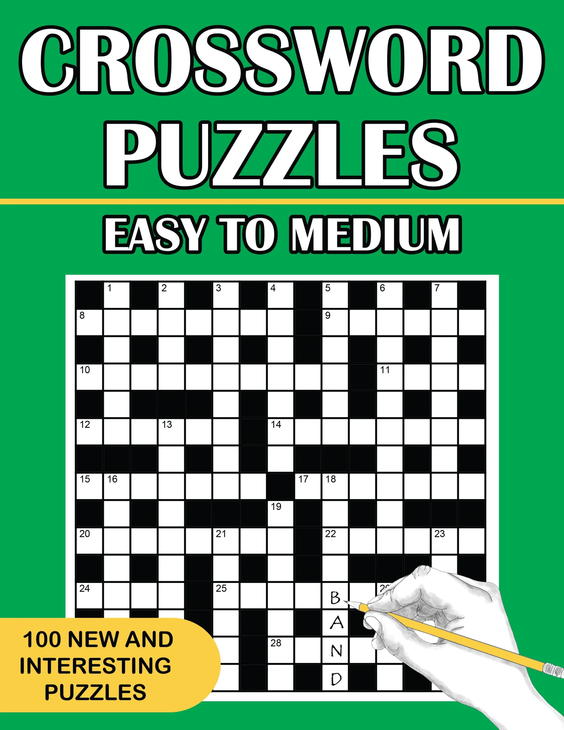 Crossword Puzzles Easy To Medium Dylanna Publishing