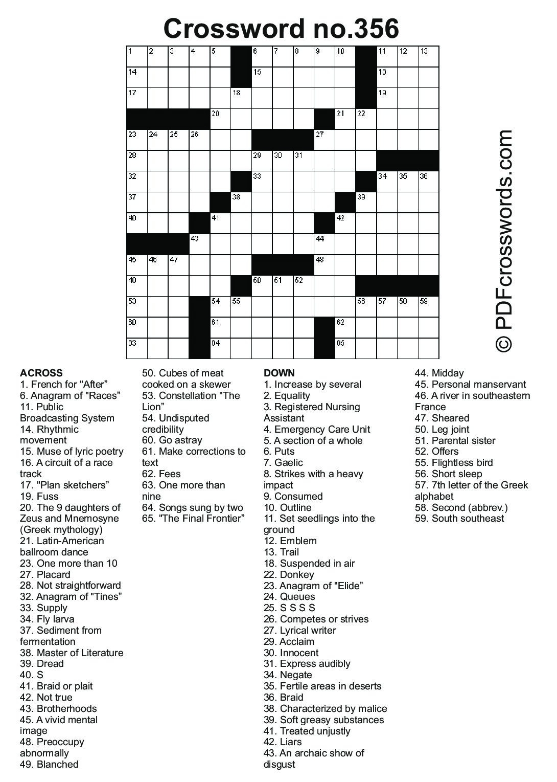 Crosswords 530 PDF Crosswords