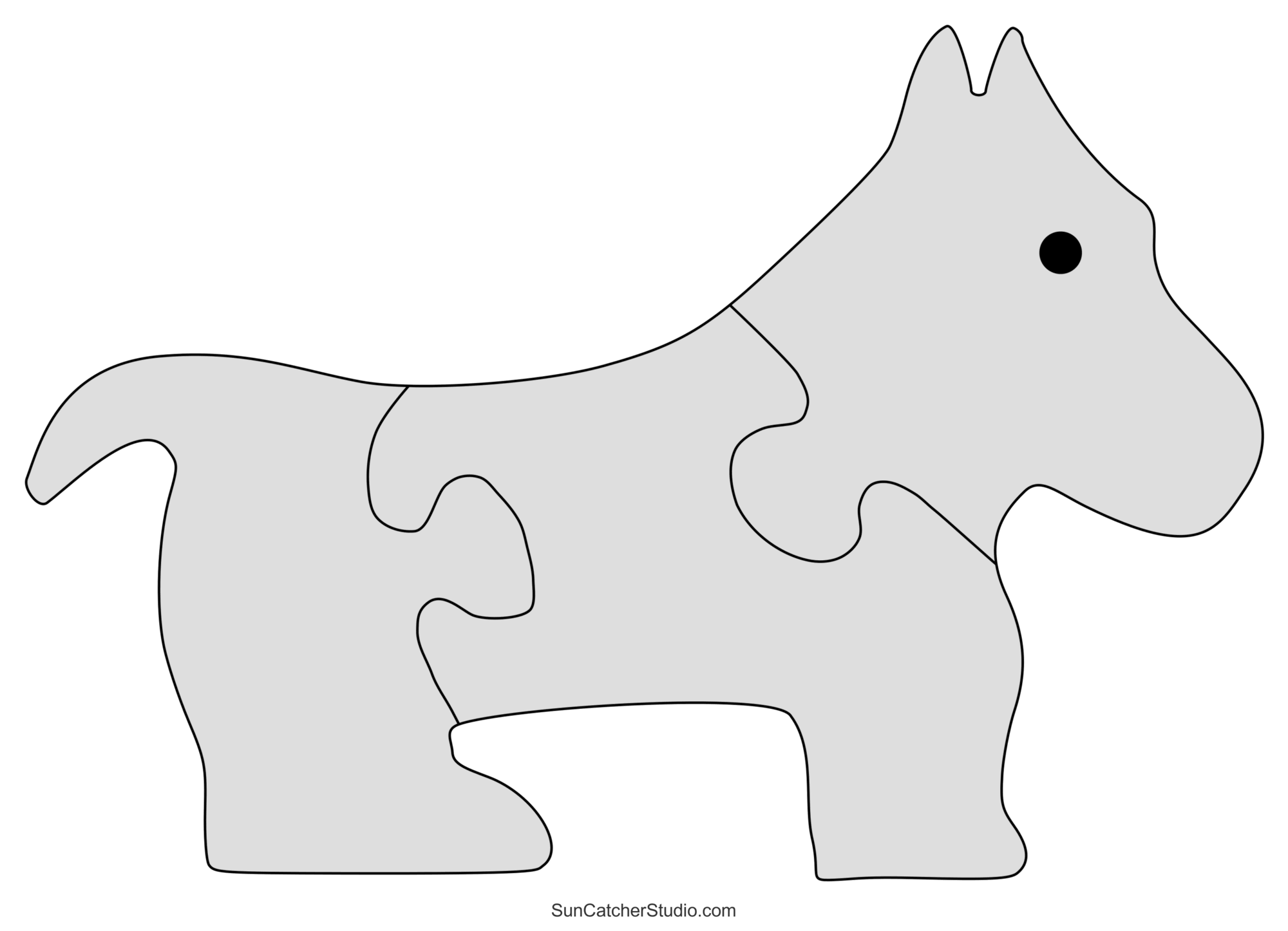 DIY JigSaw Puzzles Free Patterns Stencils amp Templates DIY Worksheets Library