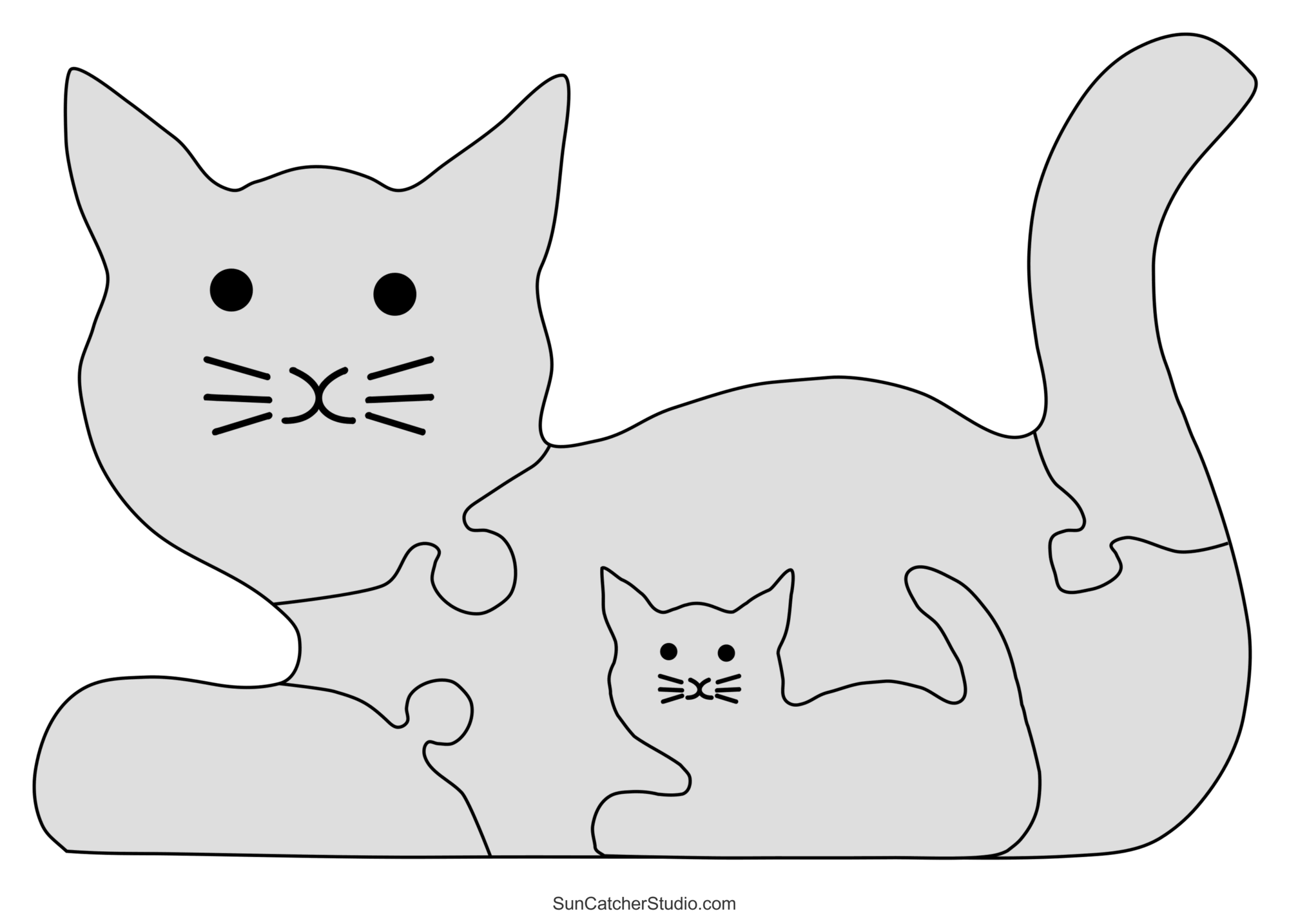 DIY JigSaw Puzzles Free Patterns Stencils Templates Free Printables Lettering SVG Files Tools Apps