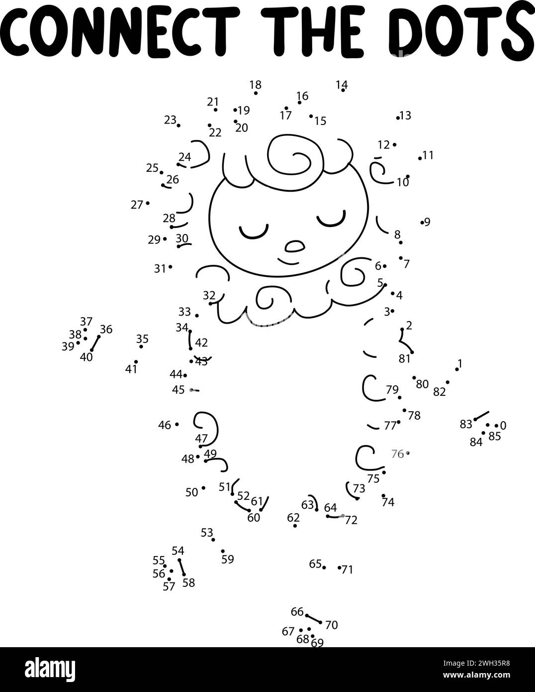 Dot To Dot Puzzle Hi res Stock Photography And Images Alamy