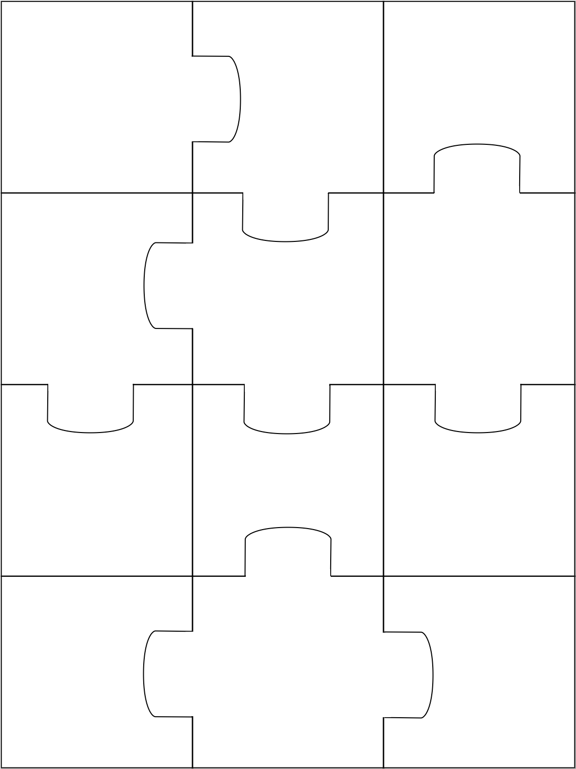 Download HD Great Jigsaw Template Pictures Blank Puzzle Piece Free Cross Transparent PNG Image NicePNG