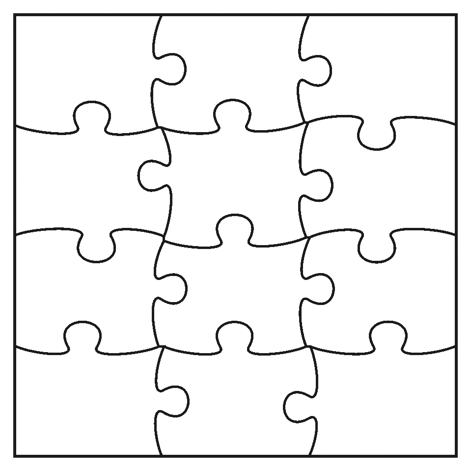 Download HD How To Make Jigsaw Pieces Jigsaw Puzzle Template Transparent Transparent PNG Image NicePNG