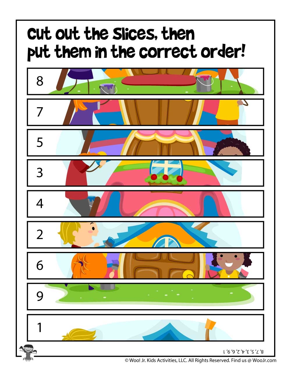 Easter Cut And Paste Puzzles Woo Jr Kids Activities Children s Publishing