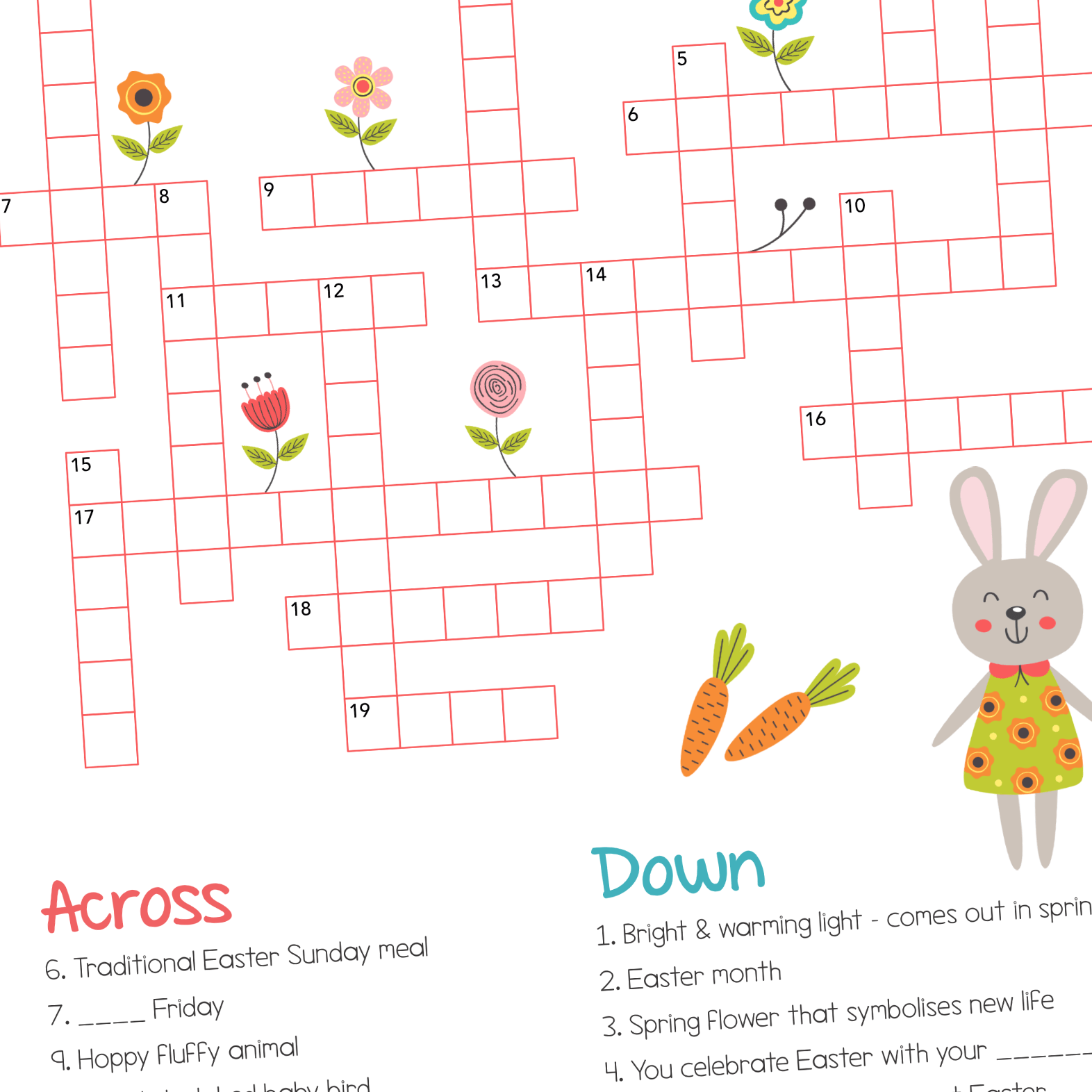 Easter Puzzles Free Printables Mama Geek