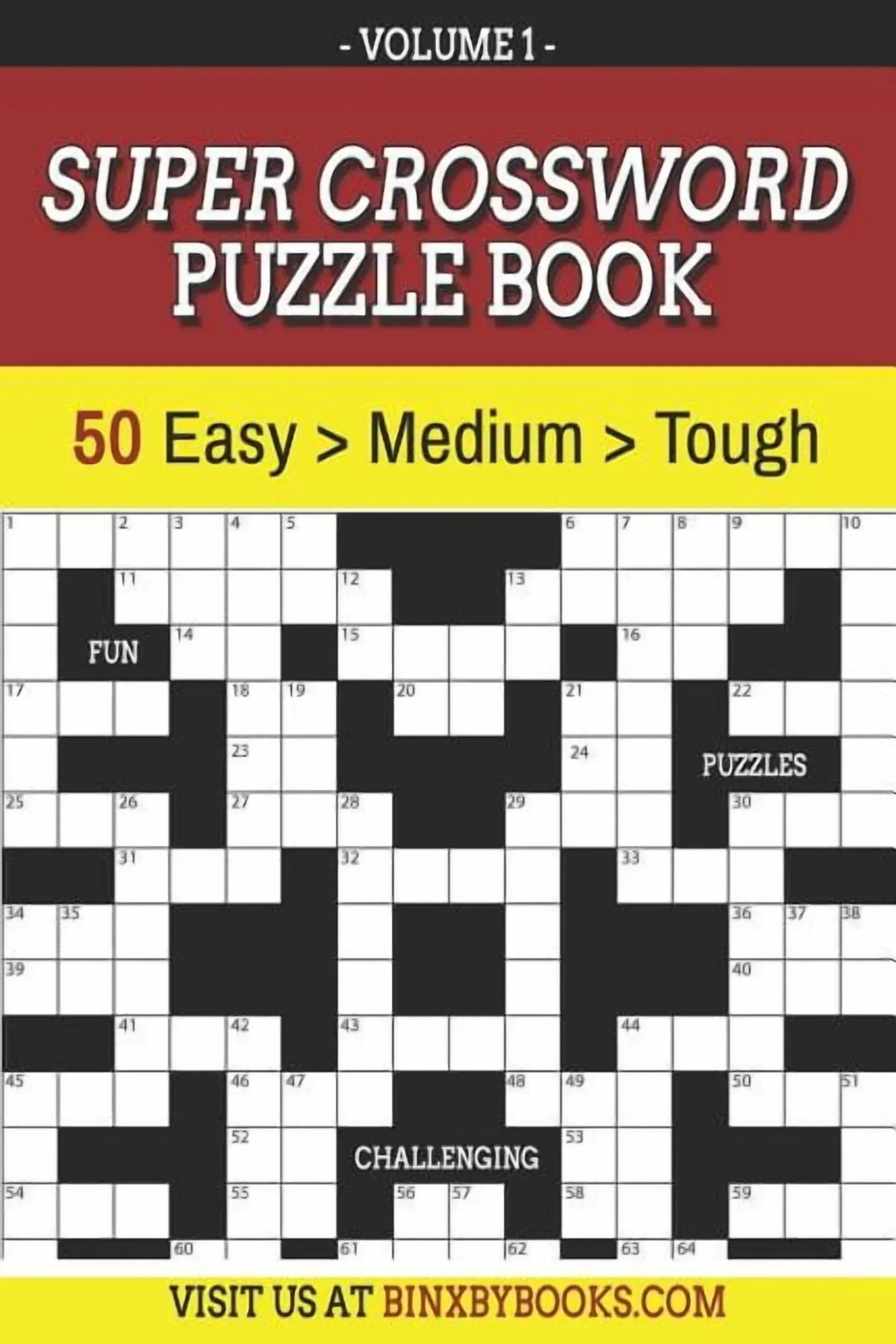 Easy Crossword Puzzles For Adults Paperback Walmart