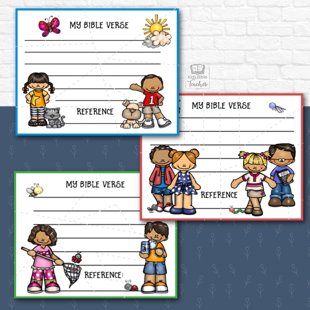 Easy Printable Bible Verse Puzzles Kids Bible Teacher