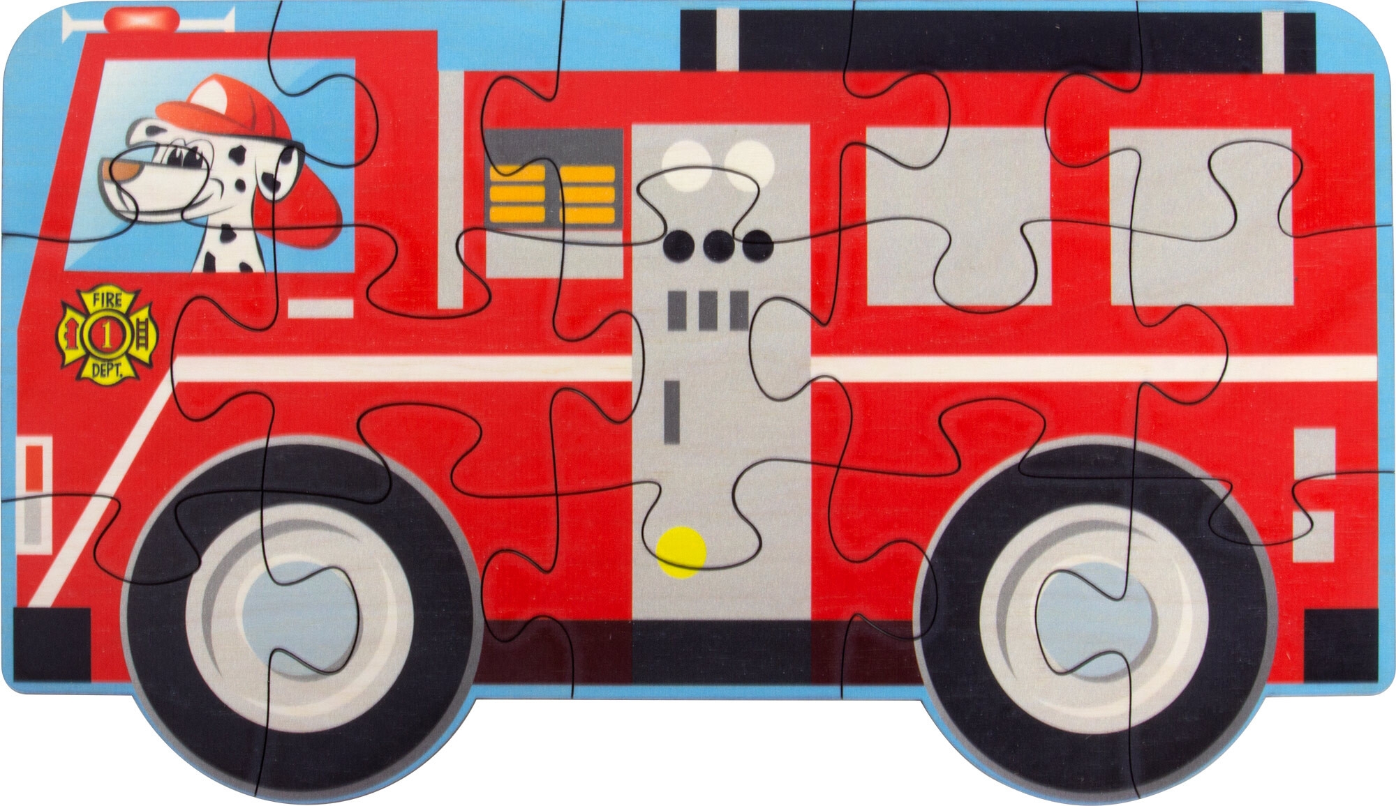 Fire Truck Jigsaw Puzzle Maple Landmark