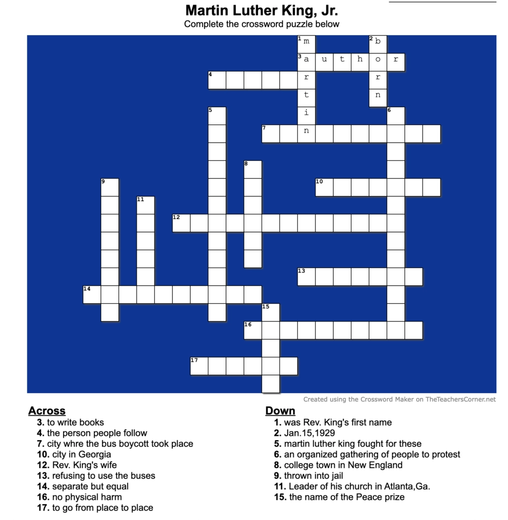 Five Free Crossword Puzzle Makers TCEA TechNotes Blog