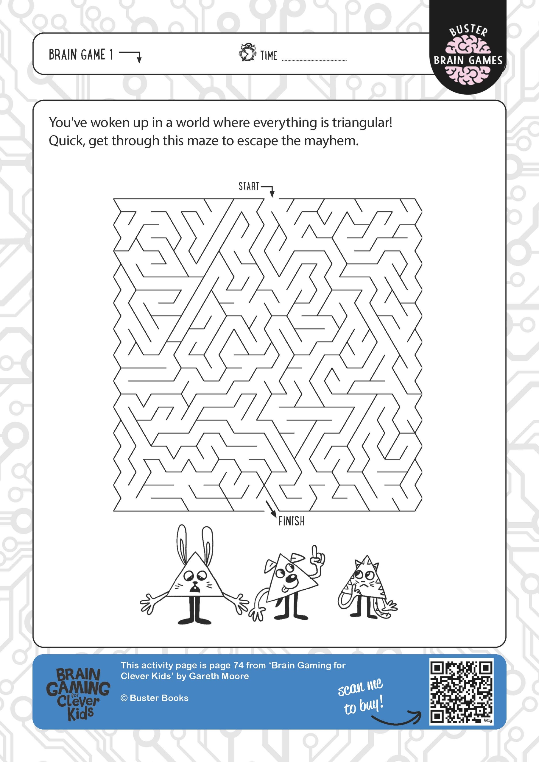 Free Brain Games For Clever Kids Michael O Mara Books