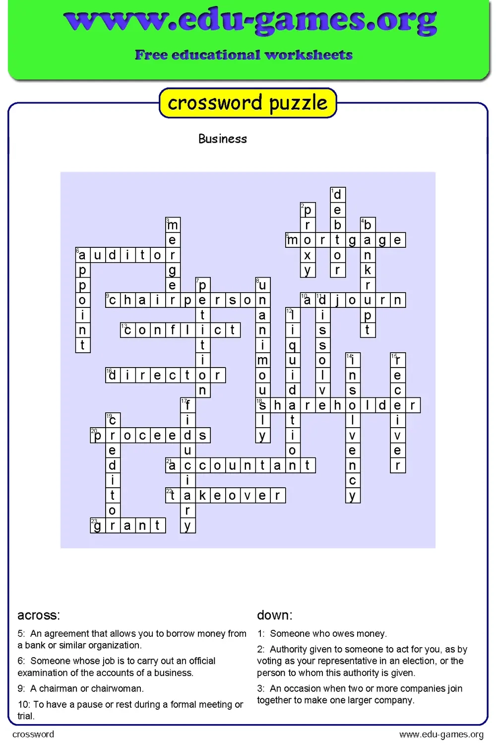 Free Crossword Maker Crossword Generator For Kids Printable Puzzle Creator