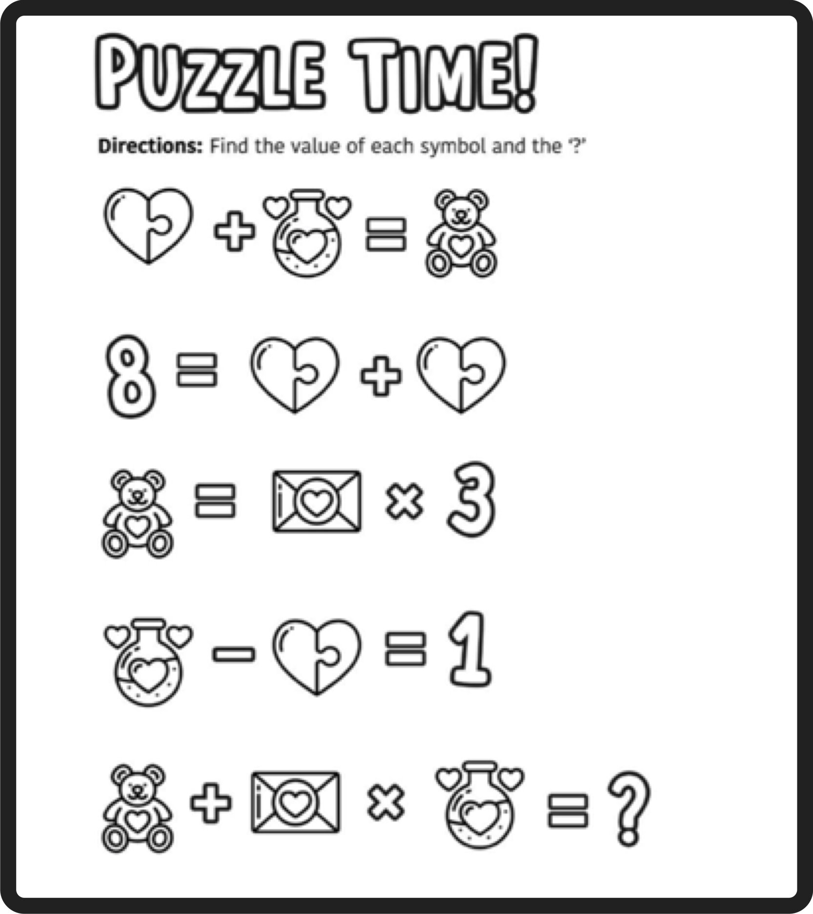 Free Free Maths Puzzle Worksheet Download Free Free Maths Puzzle Worksheet Png Images Free Worksheets On Clipart Library