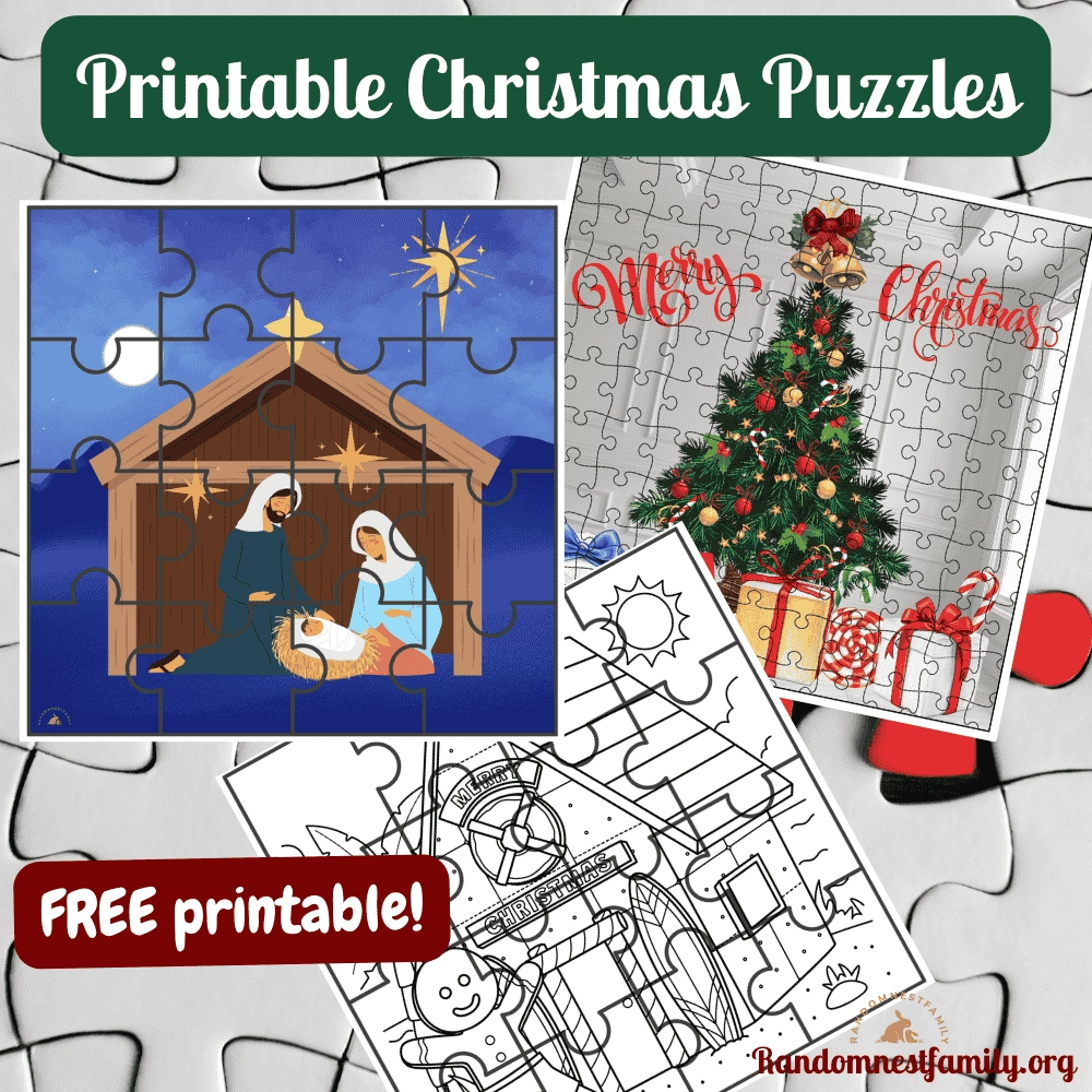 Free Printable Christmas Puzzles