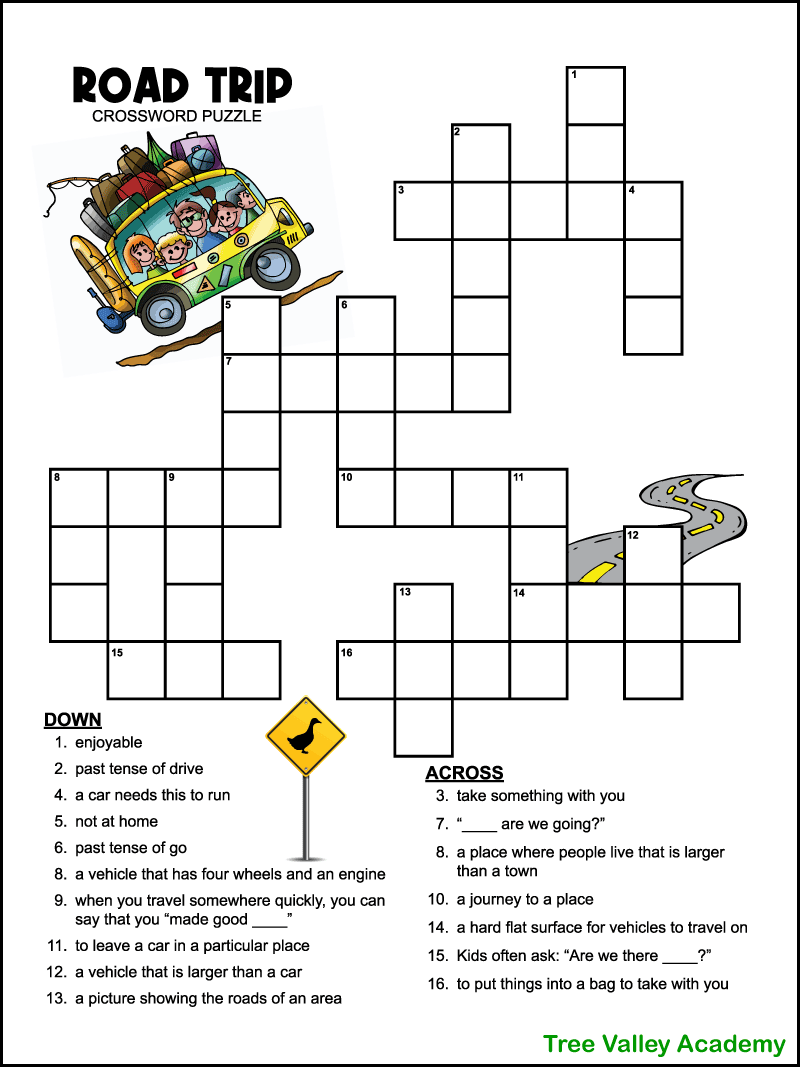 Free Printable Crossword Puzzles With Answers Download Free Printable Crossword Puzzles With Answers Png Images Free Worksheets On Clipart Library