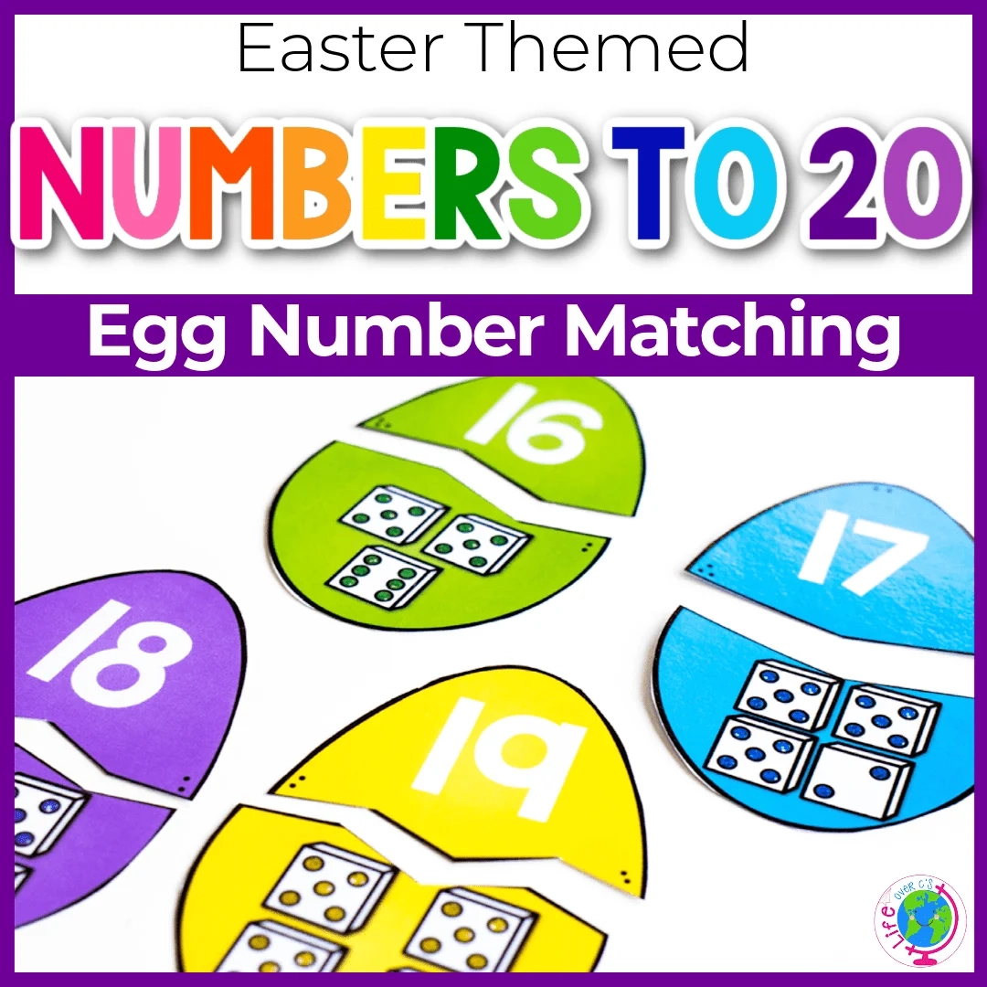 Free Printable Easter Egg Math Puzzles For Kids