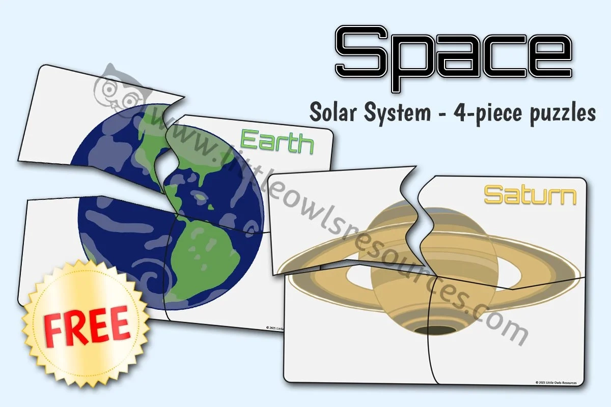 FREE Space Planet Solar System Puzzles EYFS Printable Activities Little Owls Resources Free And Premium Early Years Printables FREE Space Planet Solar System Puzzles EYFS Printable Activities Little Owls Resources Free And Premium Early Years Printables