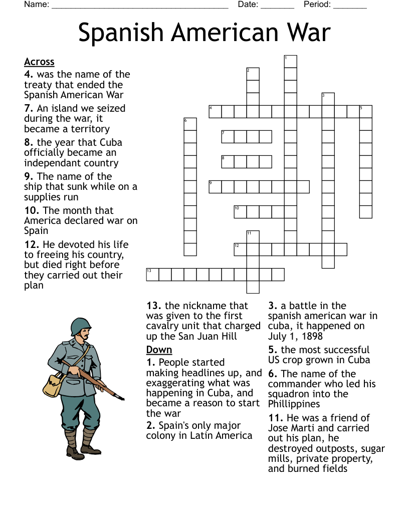 History Crossword WordMint