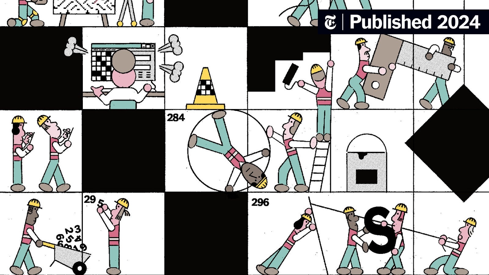 How The NYT Super Mega Crossword In Puzzle Mania Is Made The New York Times