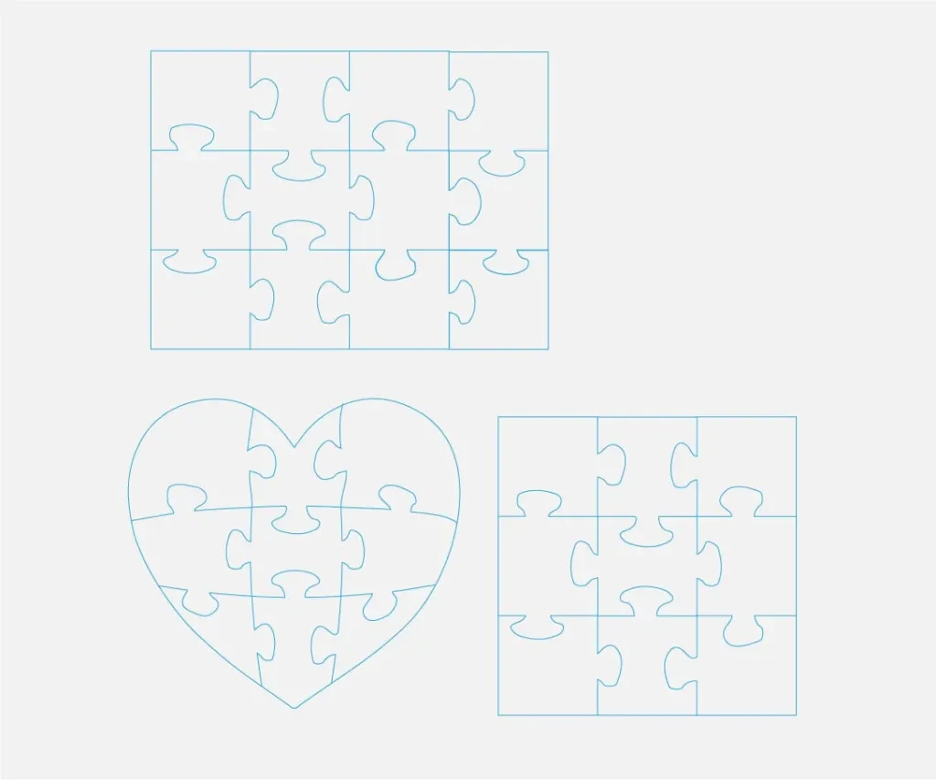 How To Make A DIY Photo Puzzle With Free Templates