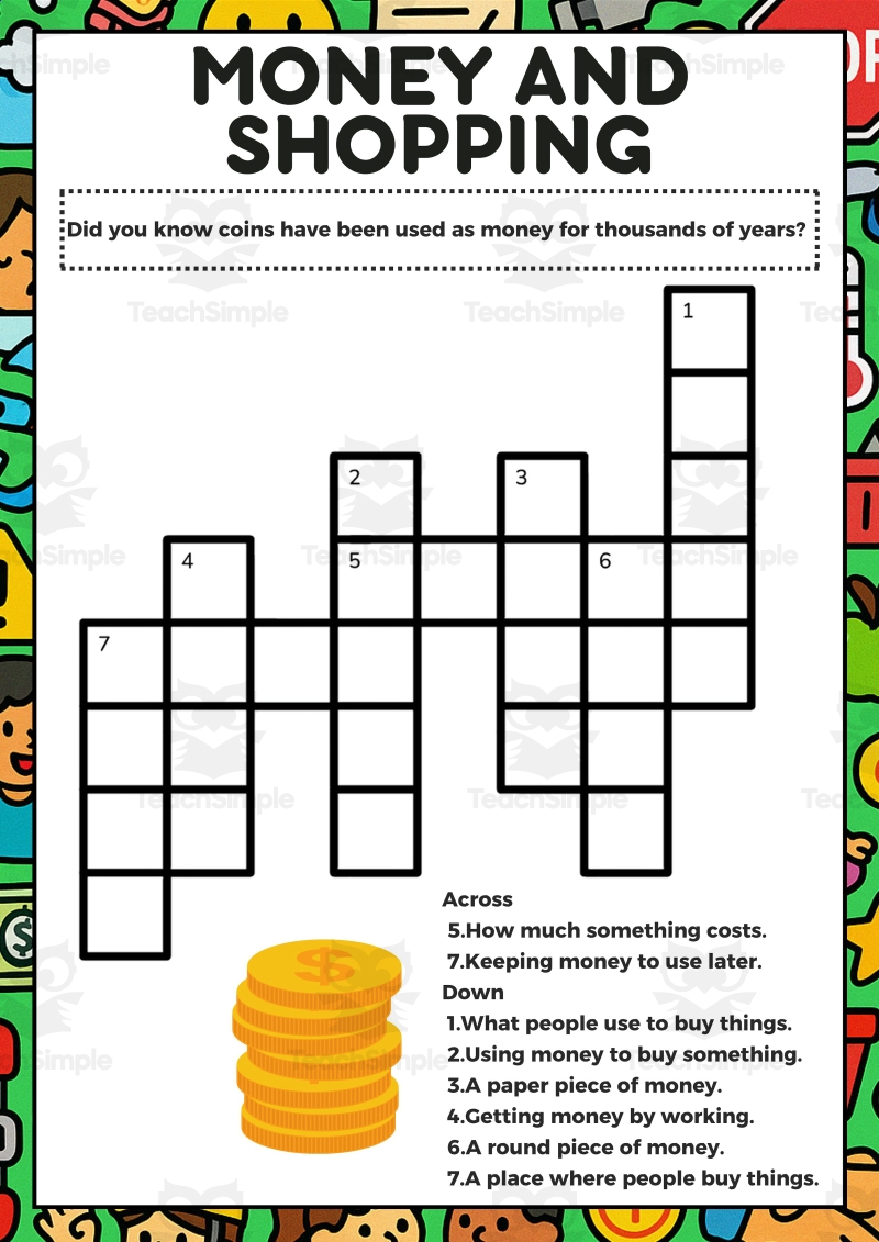 Life Skills Crosswords PDF By Teach Simple